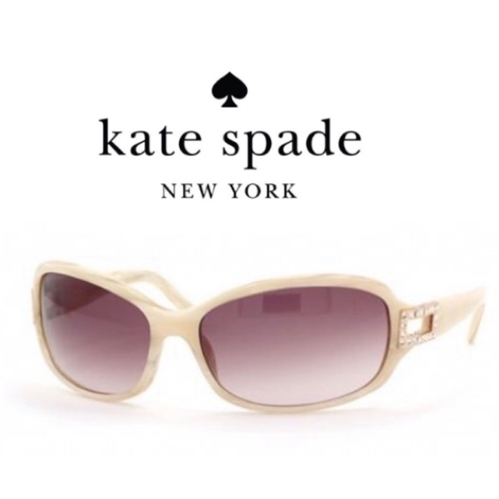 ! Kate Spade Sunglasses - bone color